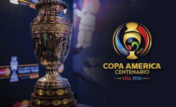 The Copa América trophy.