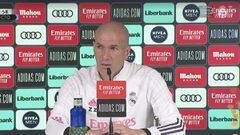 Zidane: "Tengo flor, pero no soy un desastre como entrenador"