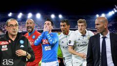 El once de gala de Zidane llega más fresco que el del Nápoles