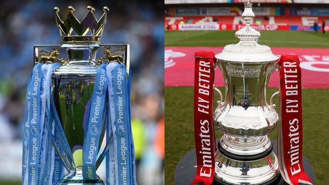 Los equipos que han ganado FA Cup y Premier League en la misma temporada