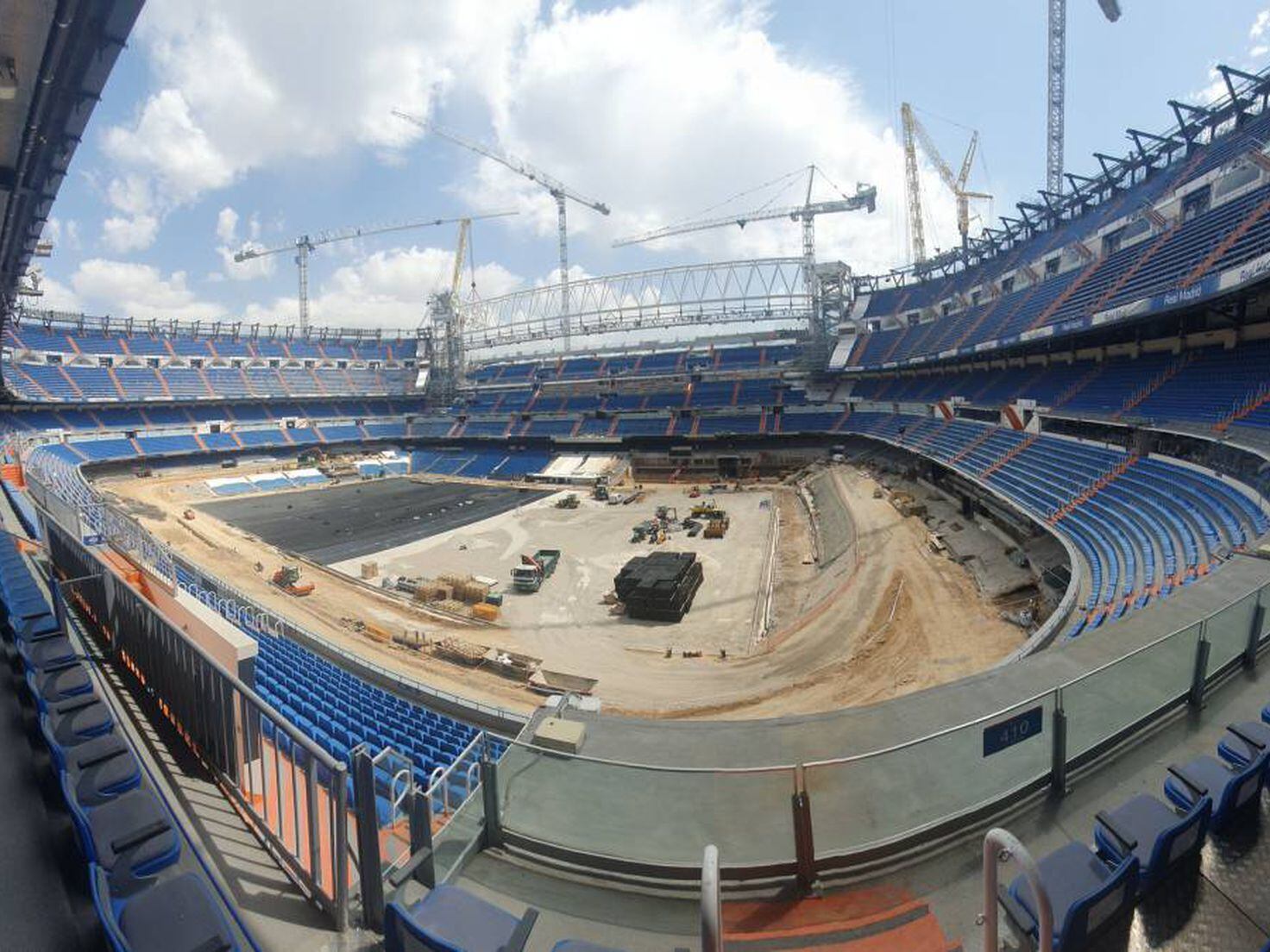 Fotos: El nuevo Santiago Bernabéu va tomando forma