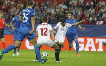 2-0. Escudero marcó el segundo gol.