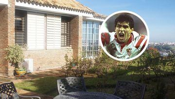 La casa de Maradona en sevilla est&aacute; a la venta.