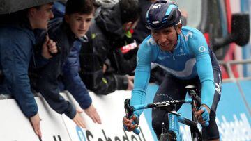 Nairo Quintana termin&oacute; quinto en la clasificaci&oacute;n general de la Vuelta al Pa&iacute;s Vasco.