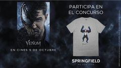 Consigue una entrada doble y camiseta de la película "Venom"