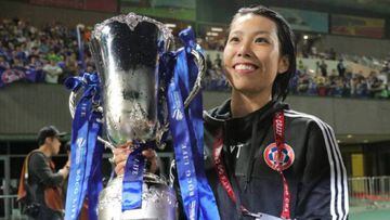 Chan Yuen, first woman coach to win a pro mens football title