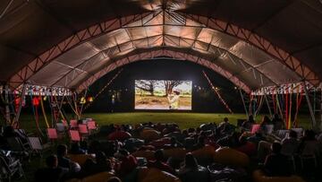 Cinemateca al parque en Bogotá