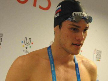 El nadador ruso se dio a conocer durante los Juegos Olímpicos de Rio 2016, aunque fue más por su extraño nombre que por su calidad en la alberca.