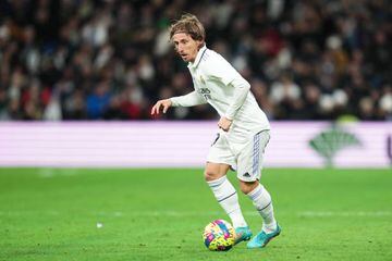 Luka Modric of Real Madrid 