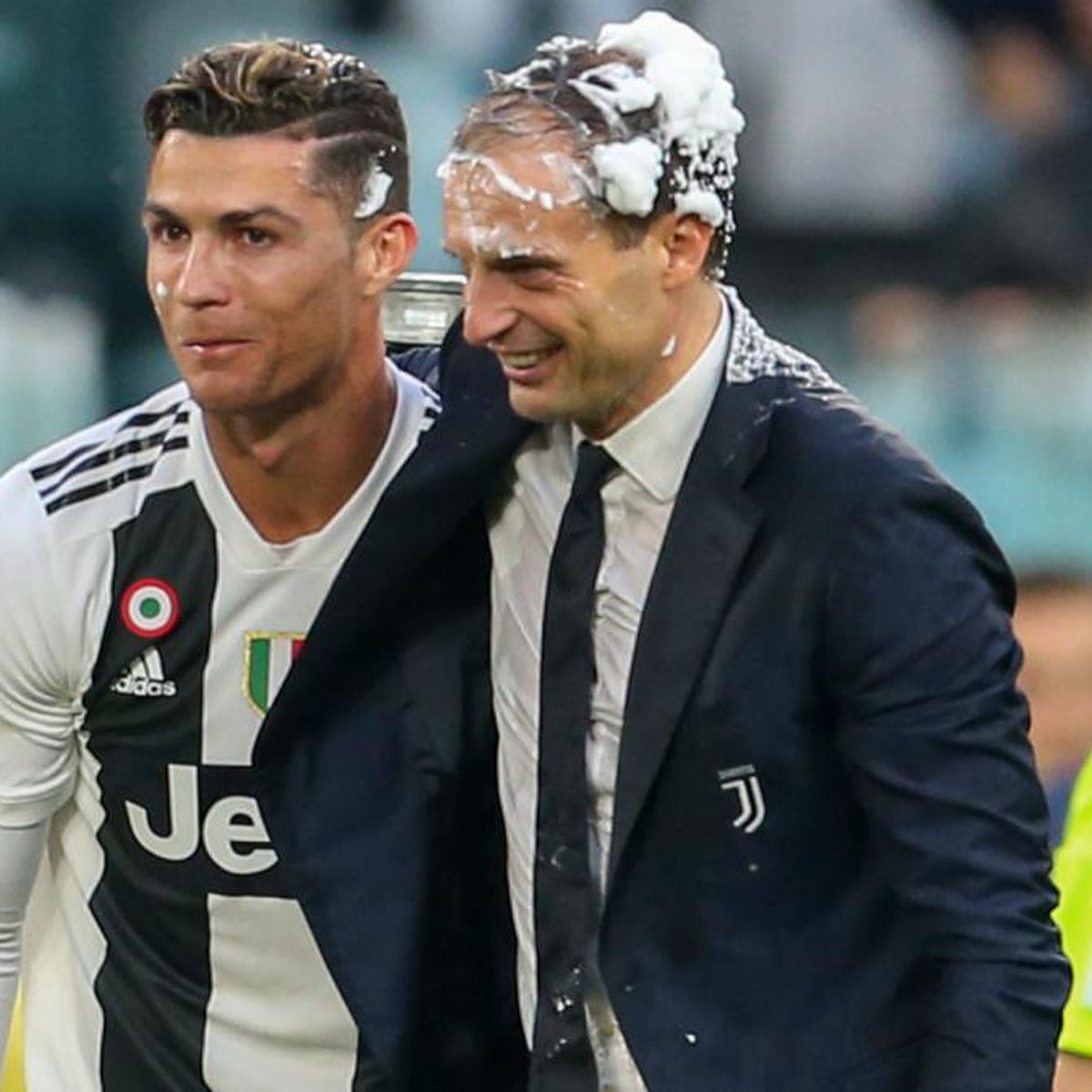 Ronaldo pays tribute to departing Allegri - AS USA