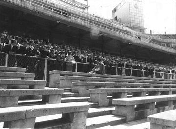 The Santiago Bernabéu in the early 1960s