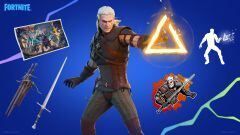 Geralt of Rivia in Fortnite: how to get his outfit and all his objects for free