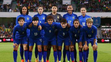 Tailandia consiguió el pase para Francia 2019 al alcanzar las semifinales de la Copa Asiática Femenina de la AFC 2018. La selección cayó por 4-0 ante la RP China en su primer partido del Grupo A. 