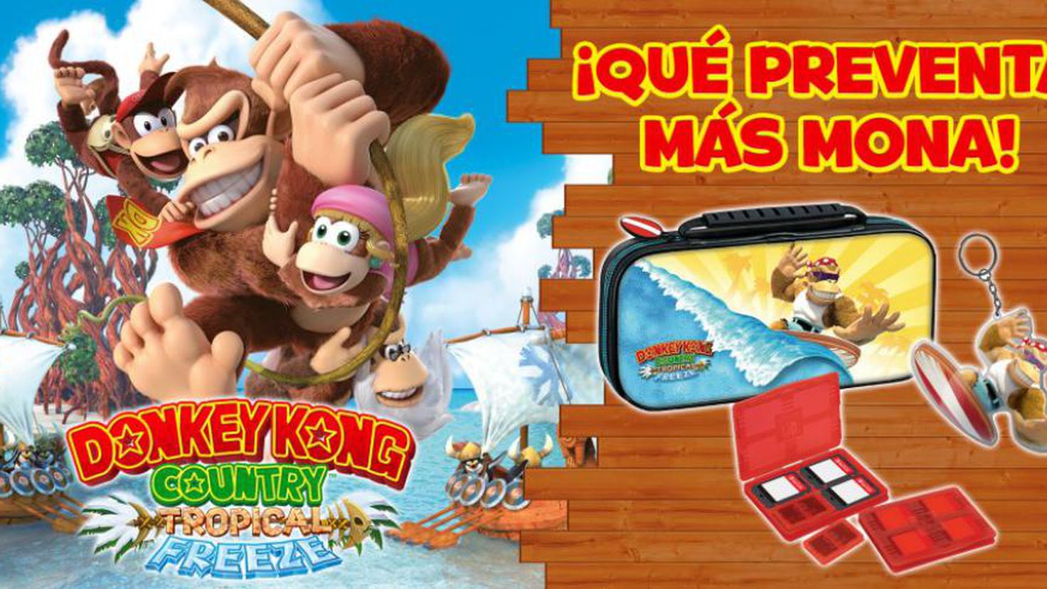 Donkey Kong Country Tropical Freeze, a precio completo en Switch -  Meristation