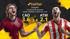 CA Osasuna vs. Atlético de Madrid: horario, TV, estadísticas, clasificación y pronósticos