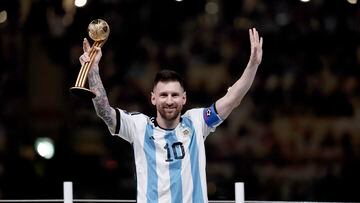 Messi, el primer Balón de Oro de un Mundial en jugar en MLS