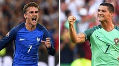 Portugal vs Francia en vivo y en directo online: Final de la Eurocopa 2016, 10/07/2016 21:00 en el Stade de France de París