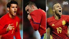 Morata, Rodrigo, Aspas... Diego Costa's rivals for a starting place with Spain