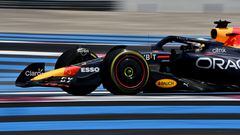 Max Verstappen (Red Bull RB18). Paul Ricard, Francia. F1 2022.