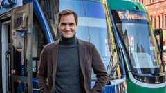 Imagen de Roger Federer en Basilea.