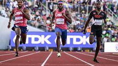 The eagerly awaited 200-meter sprint takes place on Day 7 of the World Athletics Championships, with three Americans going for gold in the men’s race.
