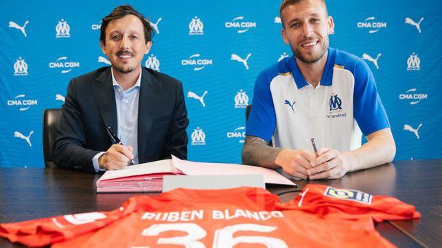 Oficial: Rubén Blanco se marcha traspasado al Olympique de Marsella