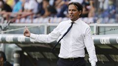 Simone Inzaghi, entrenador del Inter. 