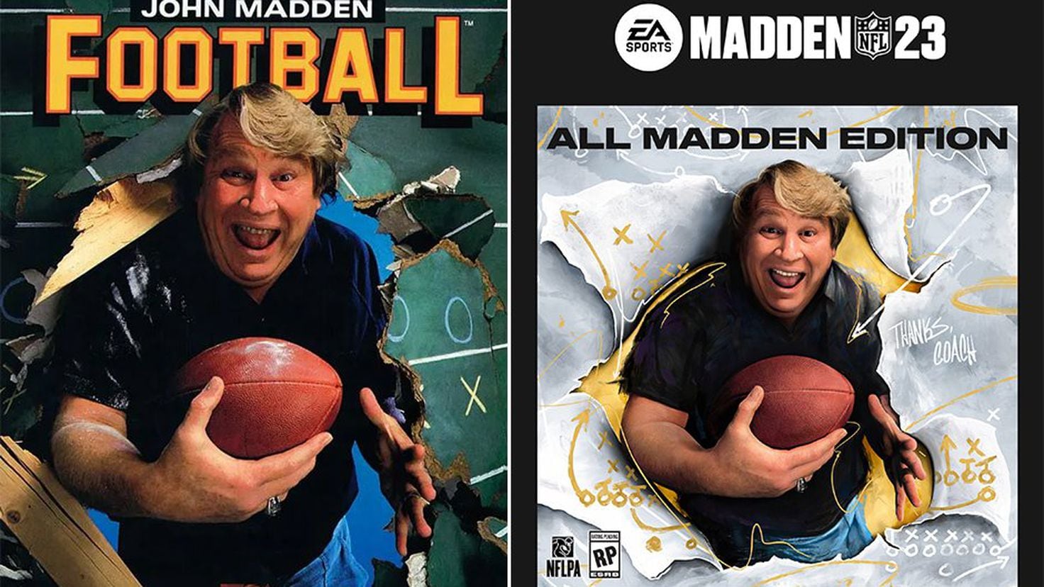 Madden NFL 23 Covers Pay Tribute To The Career Of John Madden