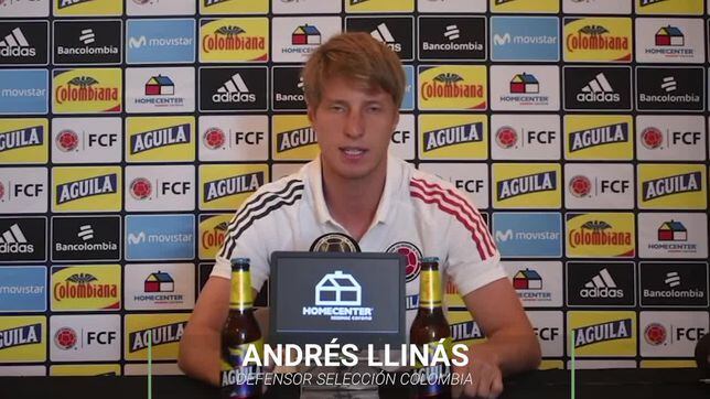 Andrés Llinás: "Estamos muy motivados aunque sea amistoso"