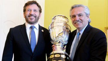 Alberto Fernández puso en duda la Copa América en Argentina