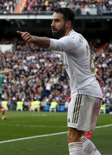 A product of Real Madrid’s youth set-up and an indefatigable right-back, Carvajal returned to the Bernabéu in 2013 after a year at Bayer Leverkusen, where he was named in that season’s Bundesliga ideal XI. The grit and determination he shows in every game