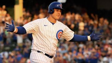 Former Cubs first baseman Anthony Rizzo make his return to Chicago with  Yankees