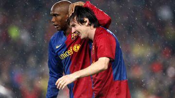 Eto'o: "I raised Messi like a son"