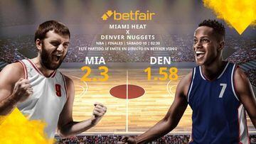 Miami Heat vs. Denver Nuggets: horario, TV, bajas, estadísticas y pronósticos del Partido 4