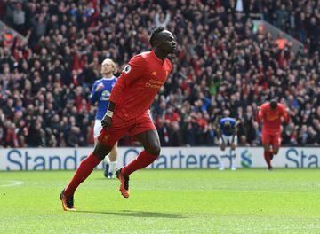 Mané had given Liverpool an eighth-minute lead at Anfield.