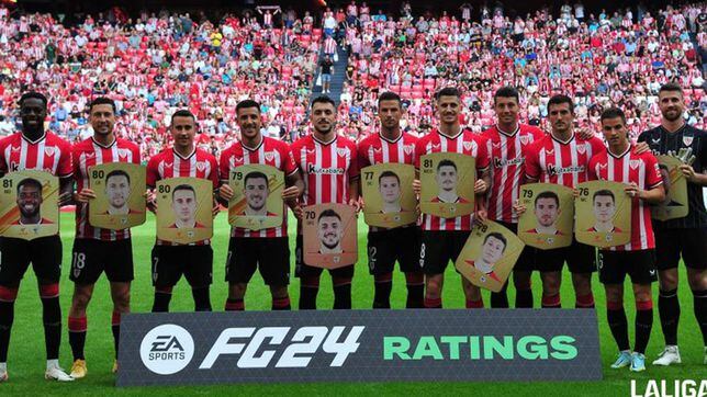 El Athletic quitó la bandera española de las cartas EA Sports de sus jugadores