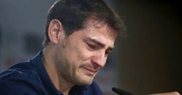 Casillas left Real Madrid in tears in 2015