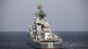 Imagen del buque 'Moskva'
