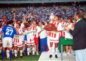 Los Rayos del Necaxa comenzaban a consagrarse como uno de los mejores equipos de la década de los 90 y lo hicieron derrotando en una apasionante final a Cruz Azul