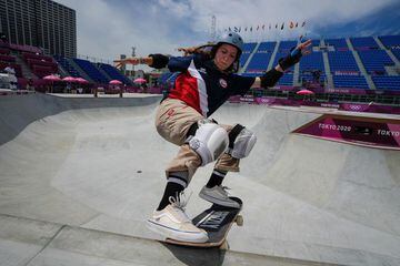 Hoy, a eso de las 20:00 horas, "Jose" será la primera skater chilena en competir en unos Juegos Olímpicos. La deportista está auspiciada por Toyota.