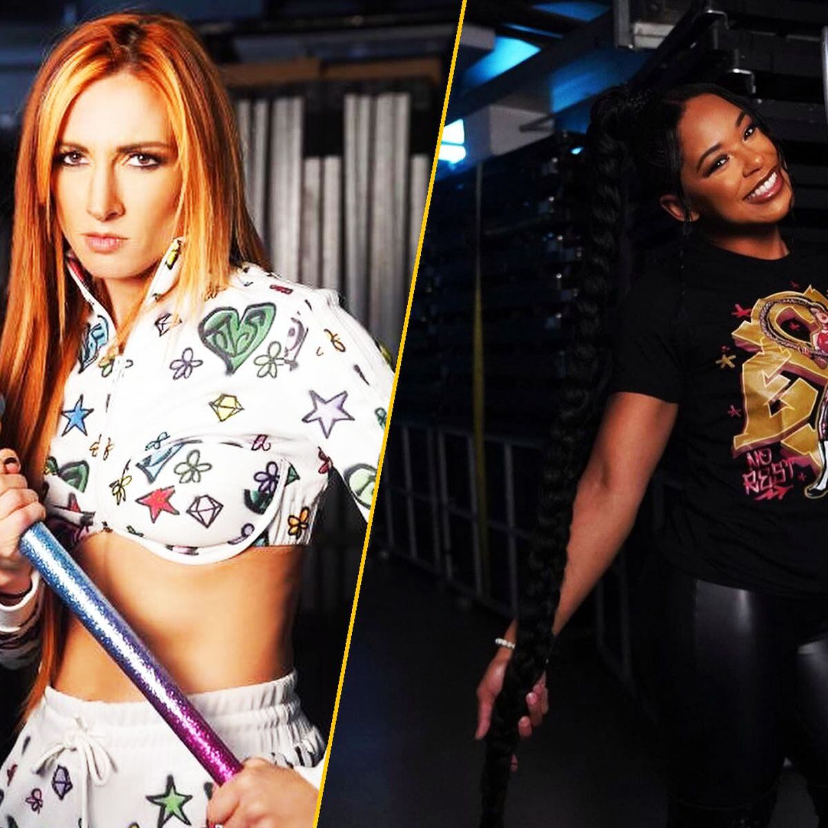 WrestlingWorldCC on X: First look at Becky Lynch and Bianca Belair's  Fortnite skins 🔥  / X