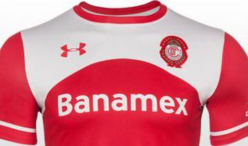Así se vestirá Toluca para el Apertura 2015 de la Liga MX.