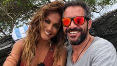 La presentadora Lara &Aacute;lvarez con su novio, el empresario argentino Edu Blanco.