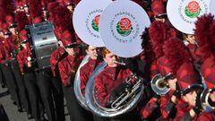 131&deg; Desfile anual de las Rosas en Pasadena, California.  Enero 01, 2020.