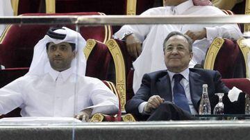 PSG and Real Madrid presidents, Nasser Al-Khelaifi and Florentino Perez have always had an amiable relationship.
