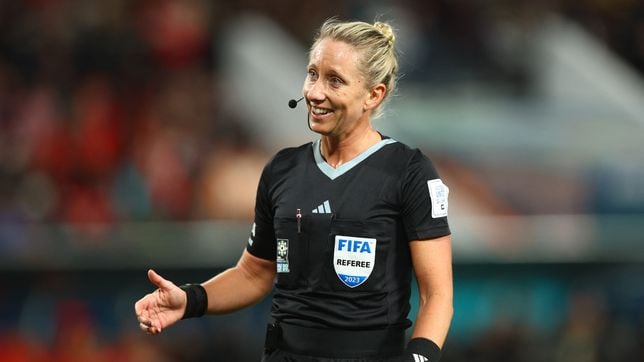 Who is Tori Penso, the referee for Spain vs England in the 2023 Women’s World Cup final?