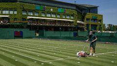 Instalaciones del All England Tennis Club, en Londres.