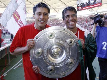 Ricardo Osorio y Pavel Pardo fueron campeones con el Stuttgart, de Alemania en la temporada 2006-2007