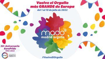 Fiestas Orgullo Gay Madrid 2022: cuándo son, fechas, qué días se celebran y cuánto duran