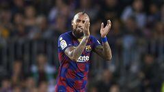 "Como un tanque": los elogios a Vidal en el triunfo del Barça